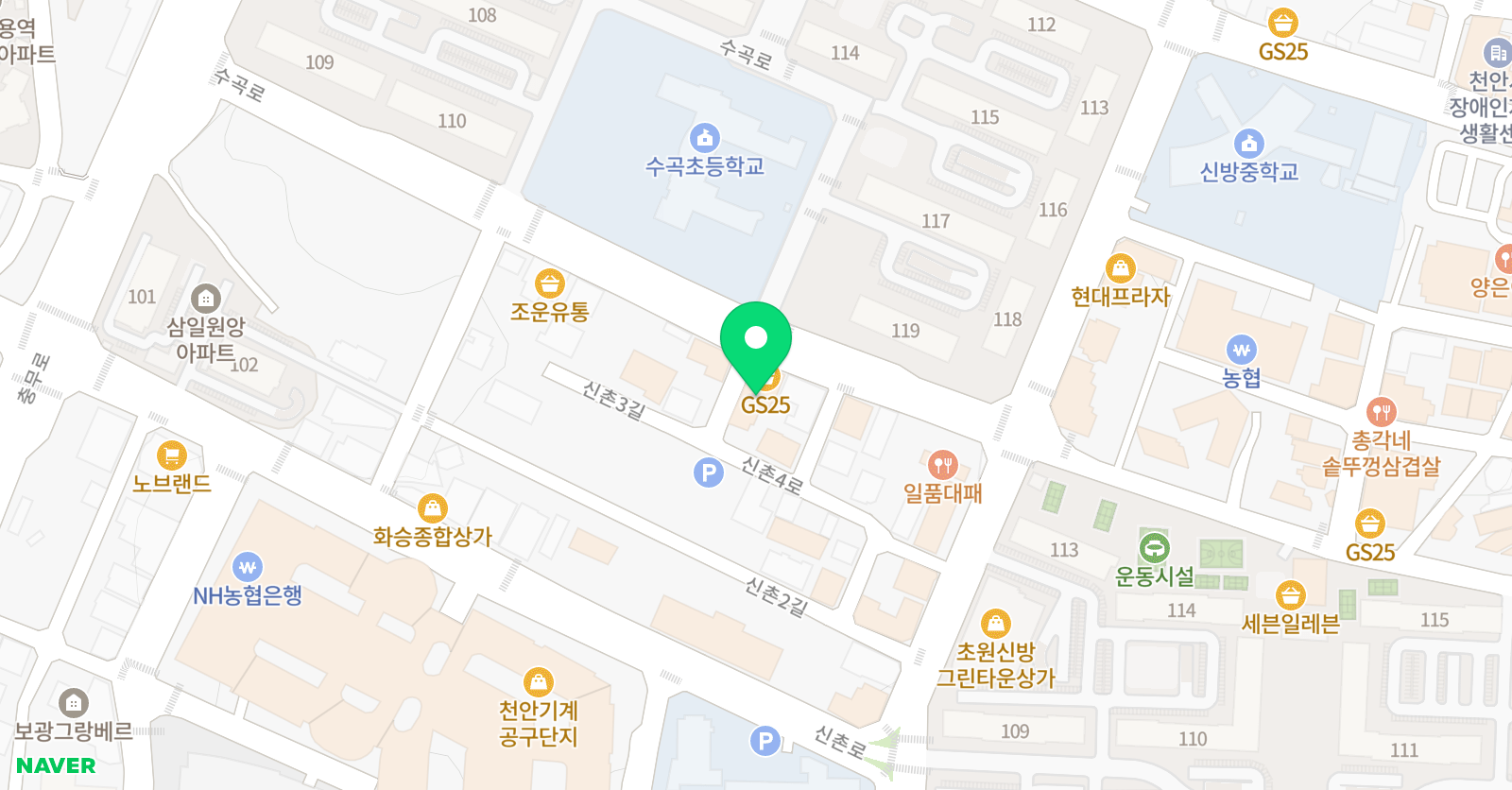 글로리아 음악학원 위치