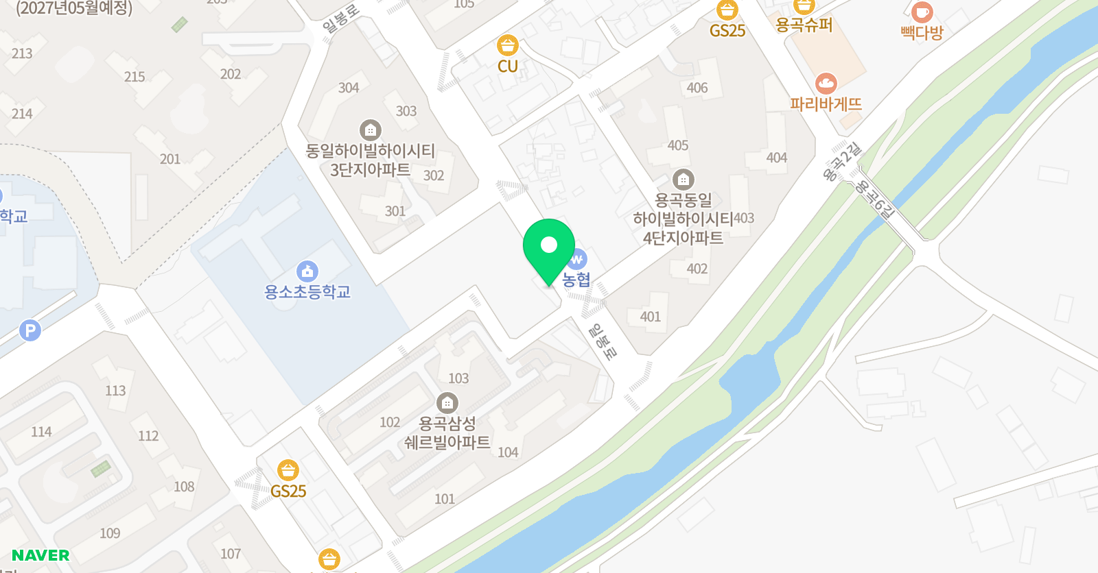 M뮤즈맑은샘 음악학원 위치