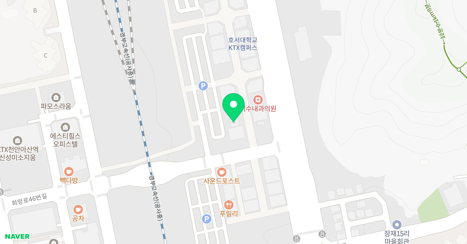 VR 영어학원 위치