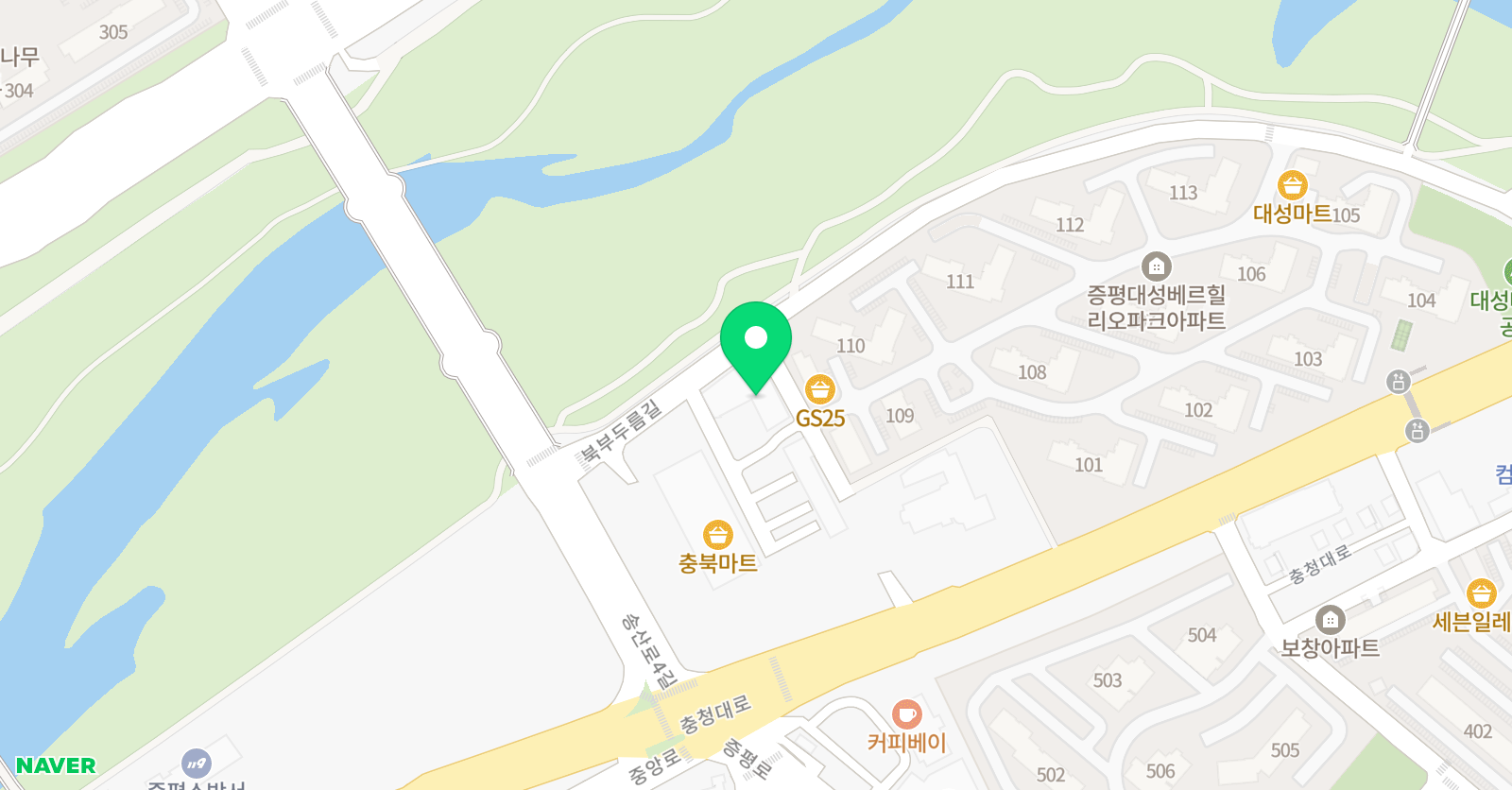 더이룸 영어학원 위치