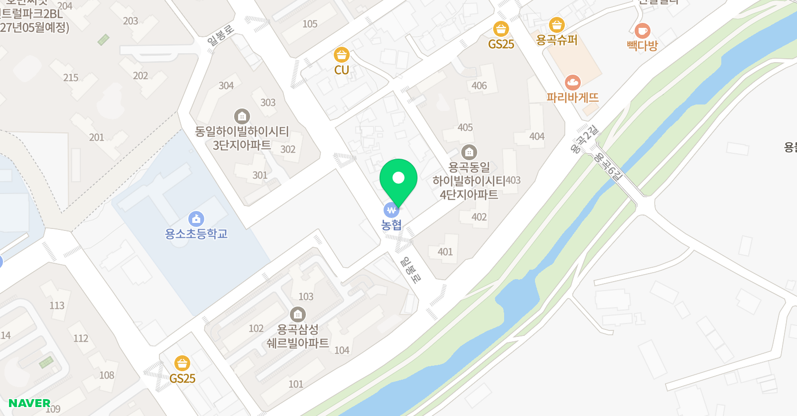 김샘 수학영어학원 위치