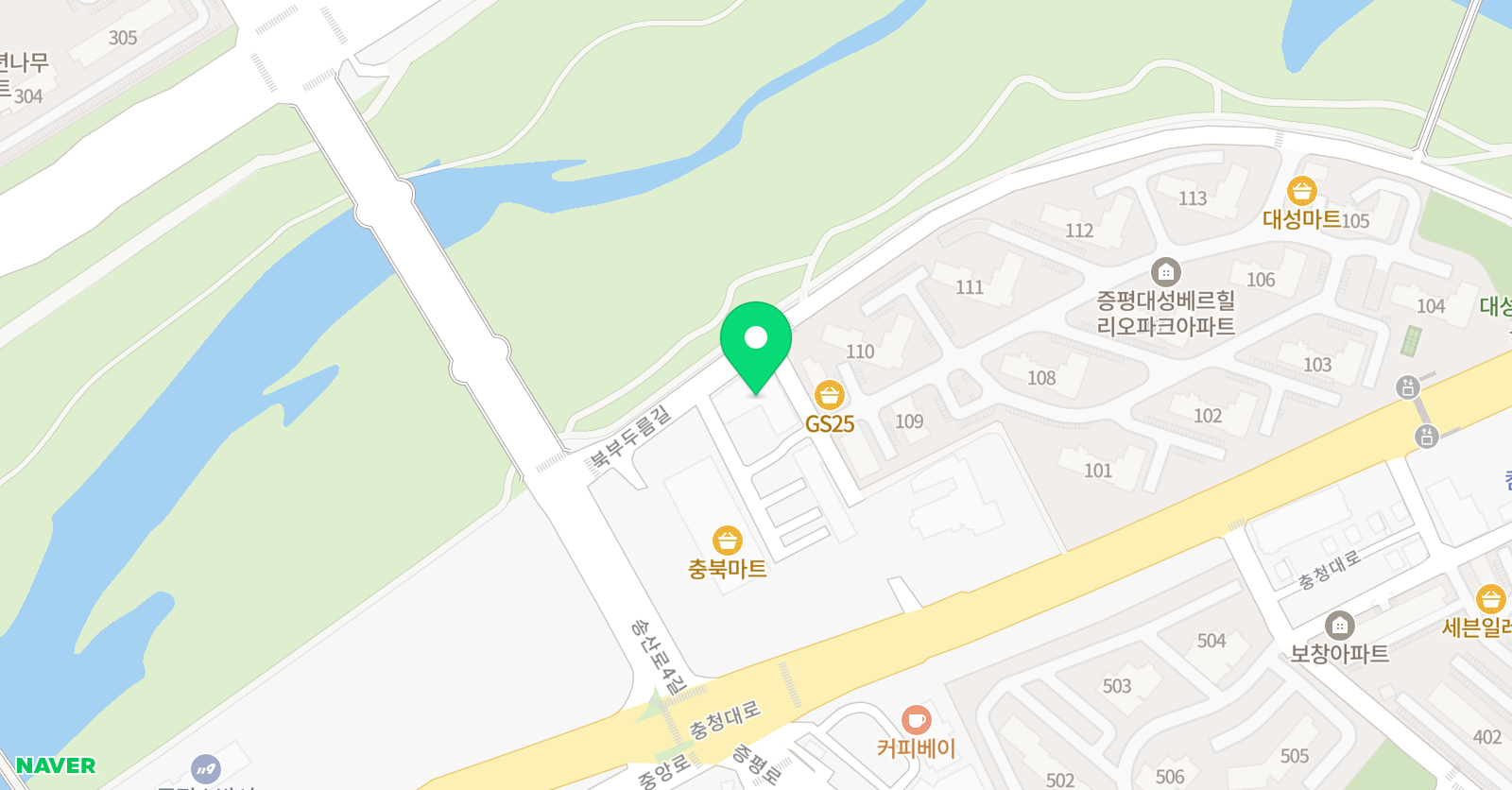 베르힐 음악교습소 위치