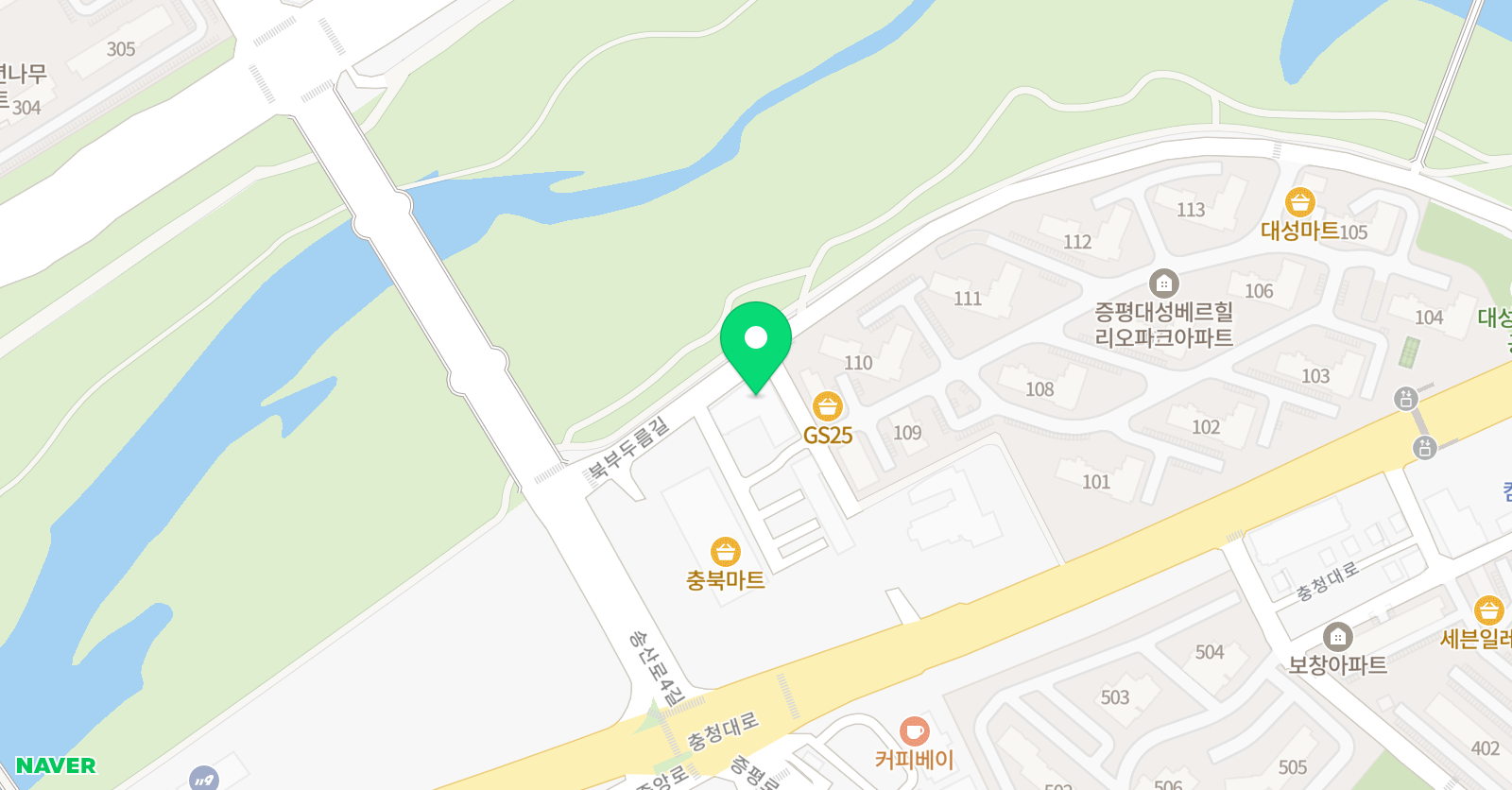 RTM에듀케이션 학원 위치