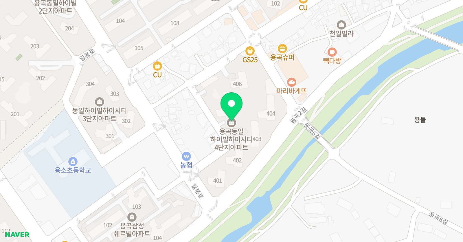 푸른 수학 공부방 위치