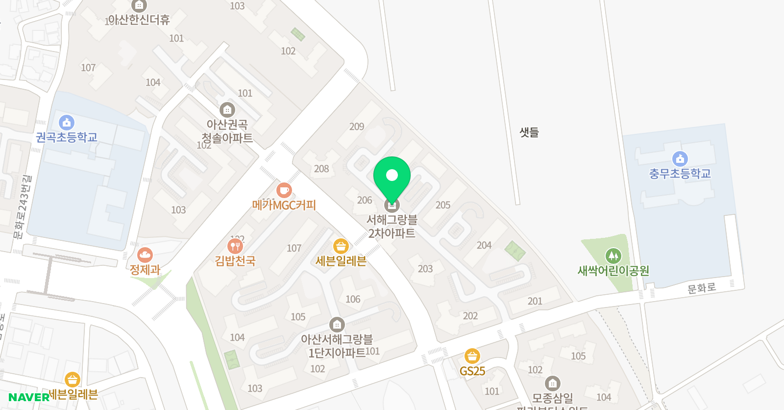 창 수학학원 위치