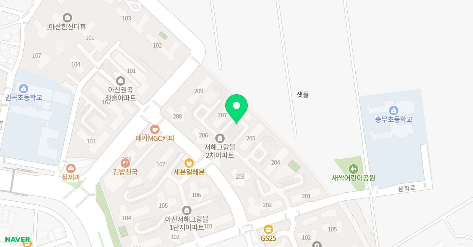 이 쌤공부방 위치