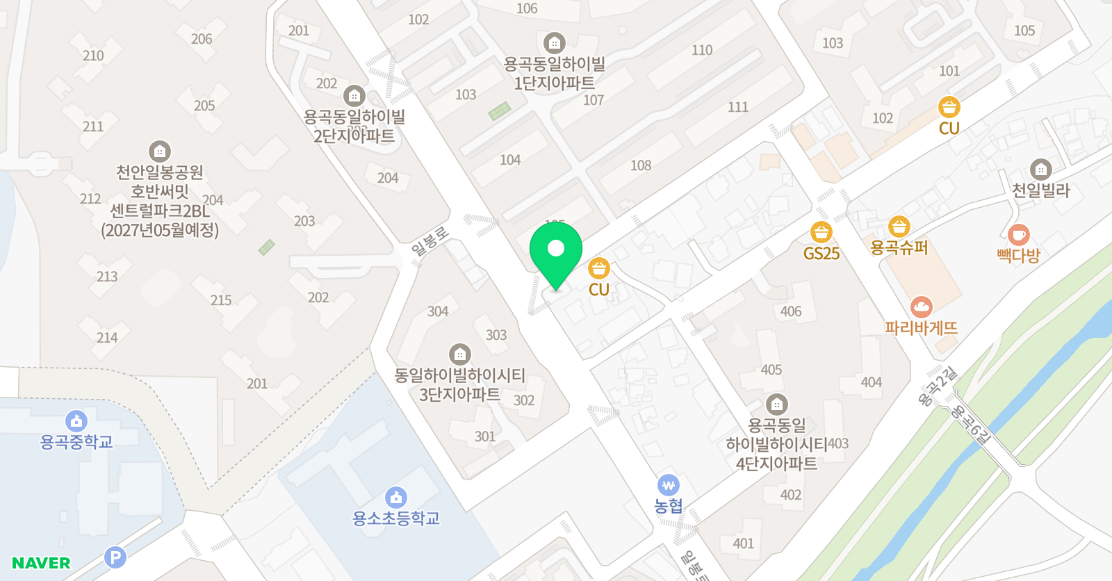 기합소리 솔빛 태권도 위치