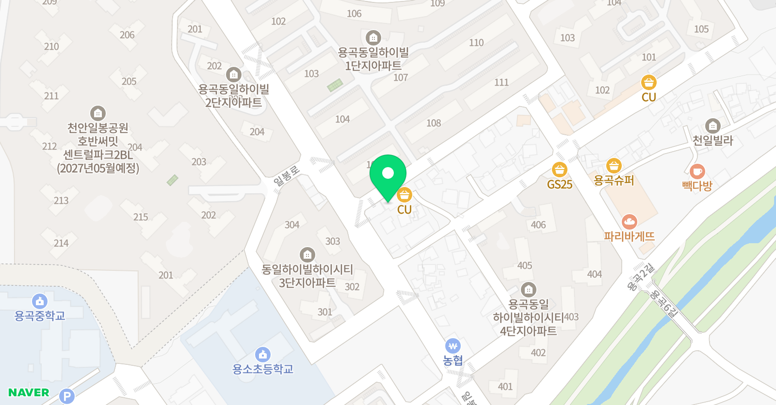 해법윤수학학원 위치