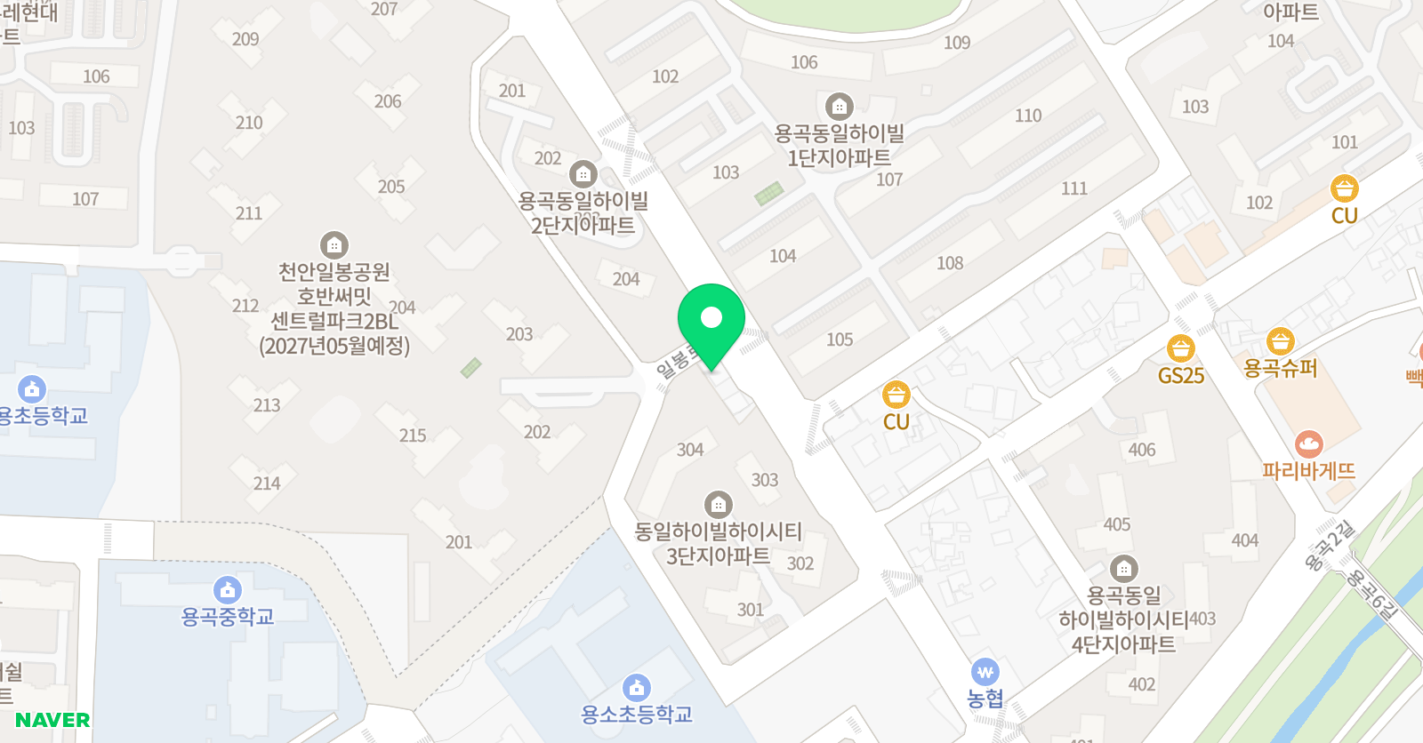 삼성영어셀레나 용소 어학원 위치