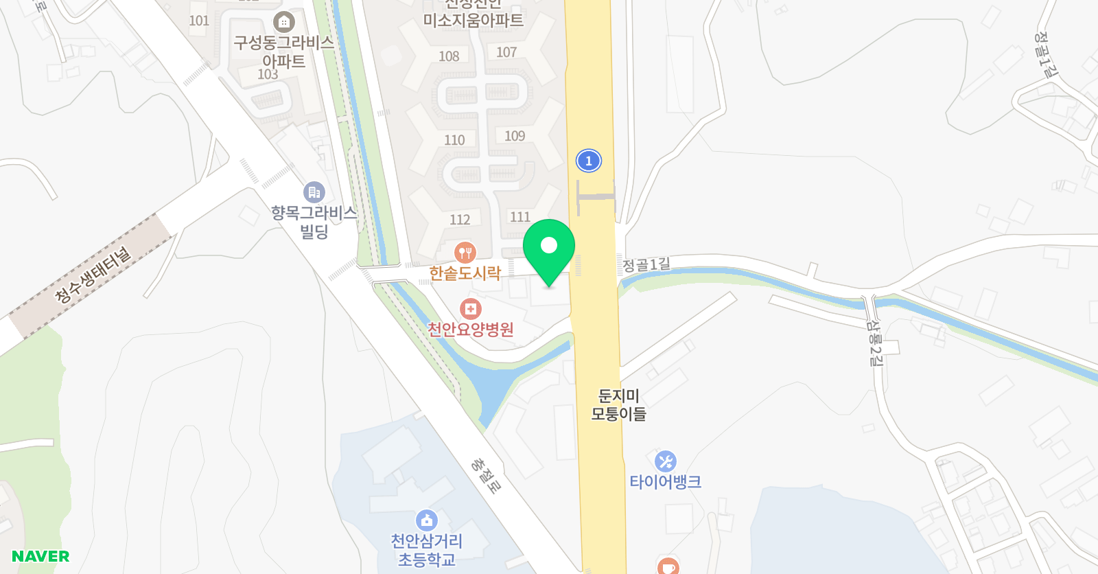 포르테피아노 학원 위치