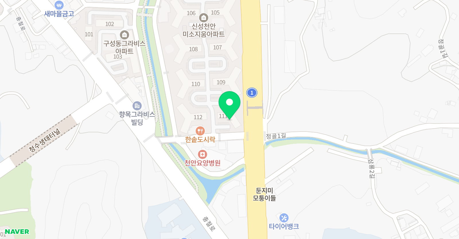 뮤엠 영어 구성미소지움NEST 위치