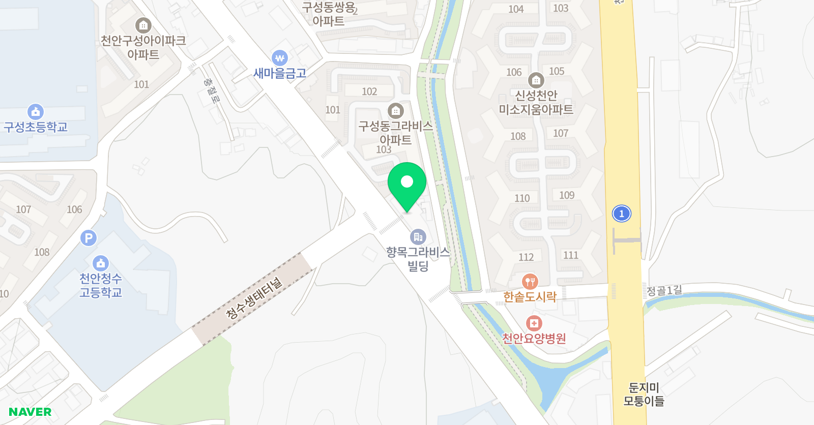 화랑 미술학원 위치
