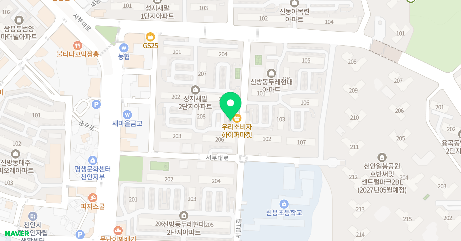 엘림피아노 음악학원 위치
