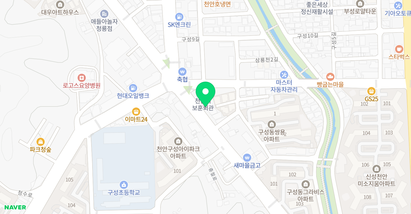 서울 학원 위치