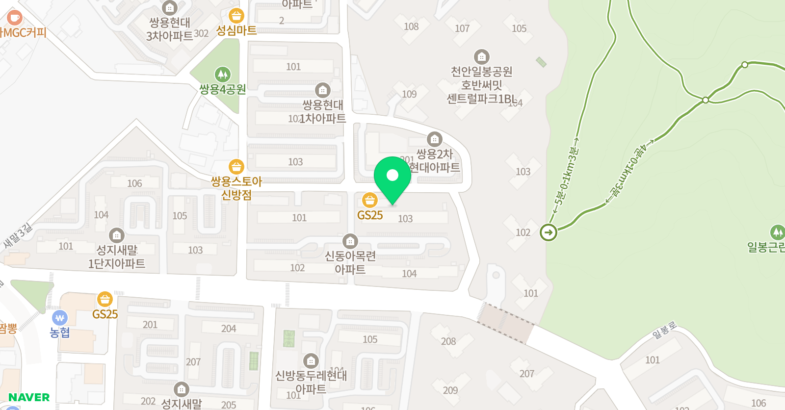 라온 음악교습소 위치