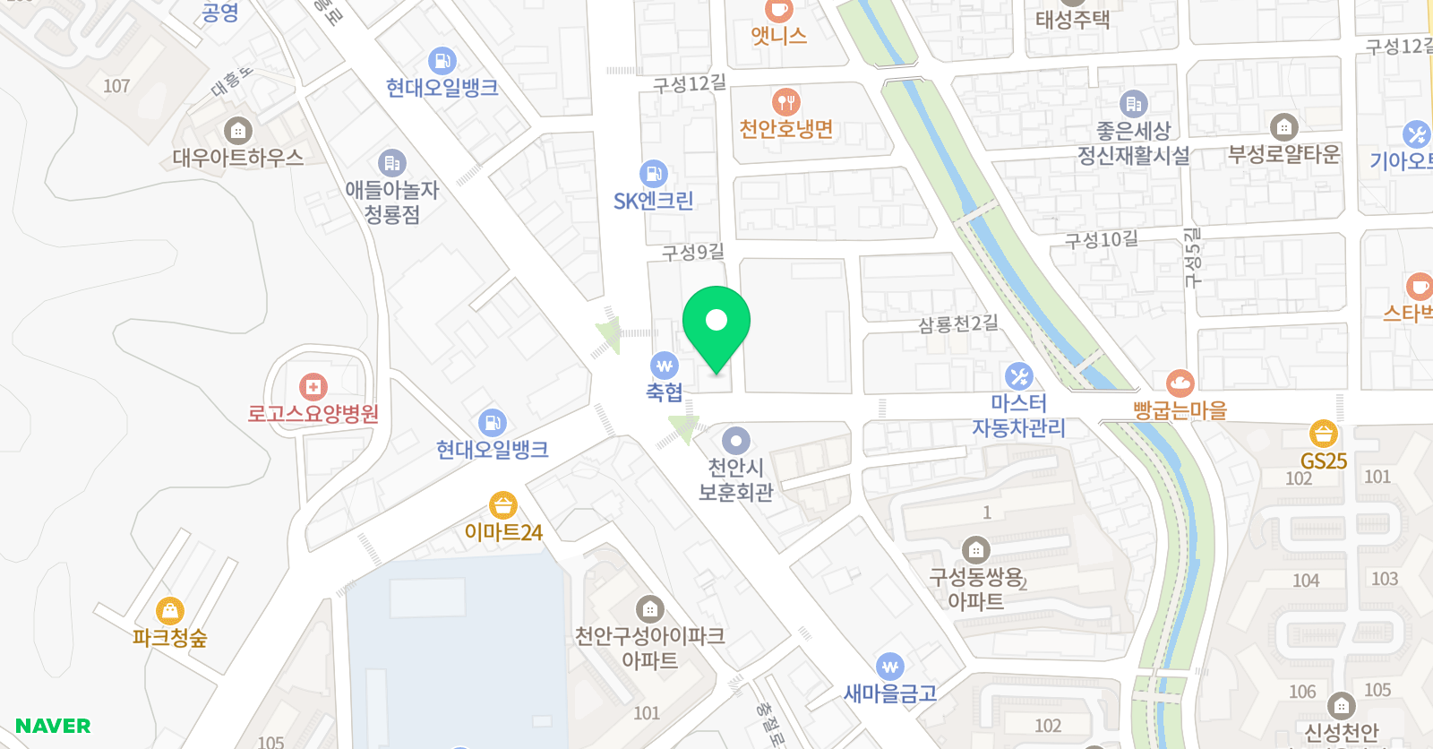 대광 학원 위치