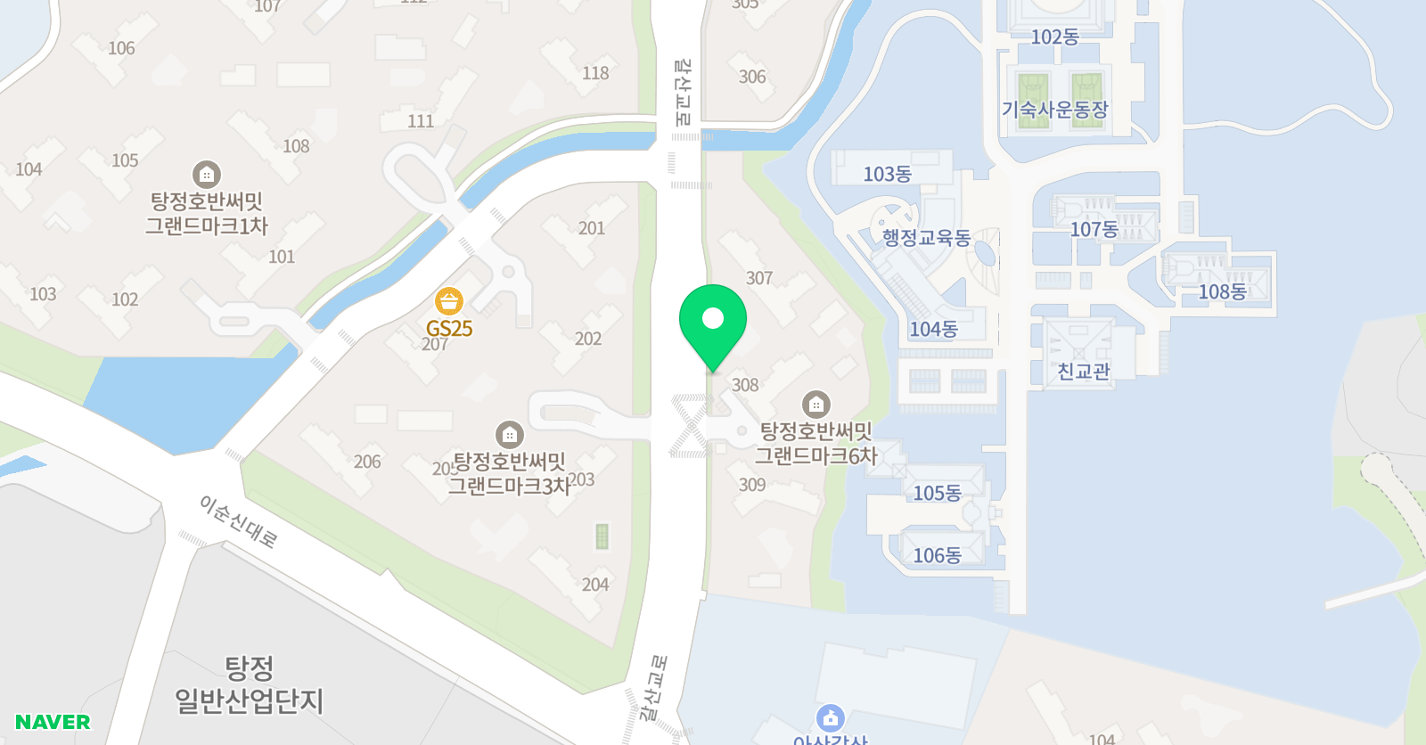더클랑 음악학원 위치