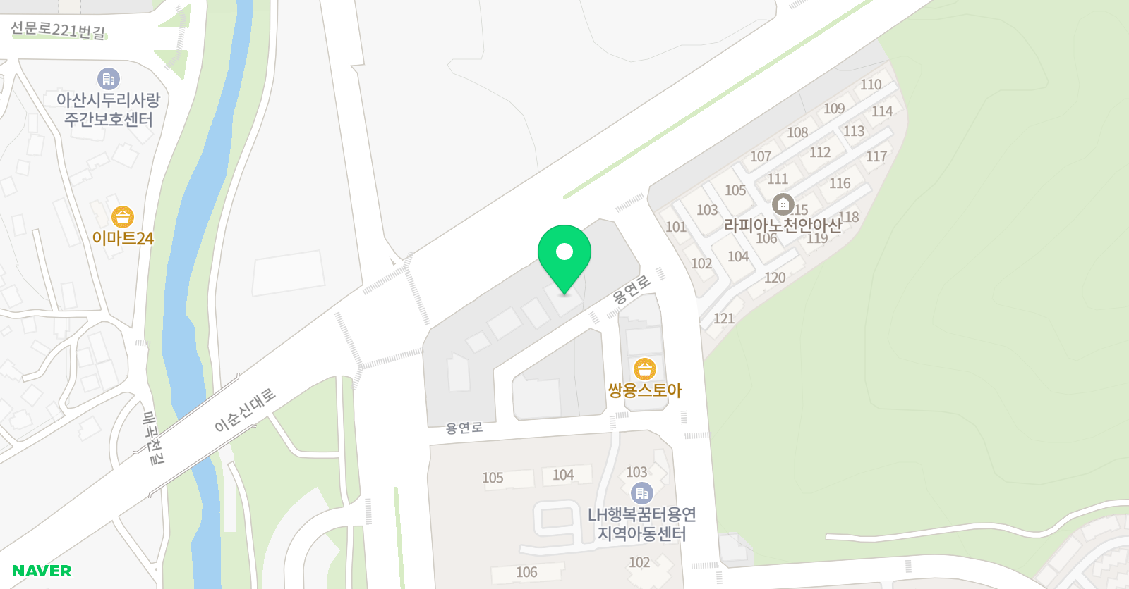 이야 스위밍 위치