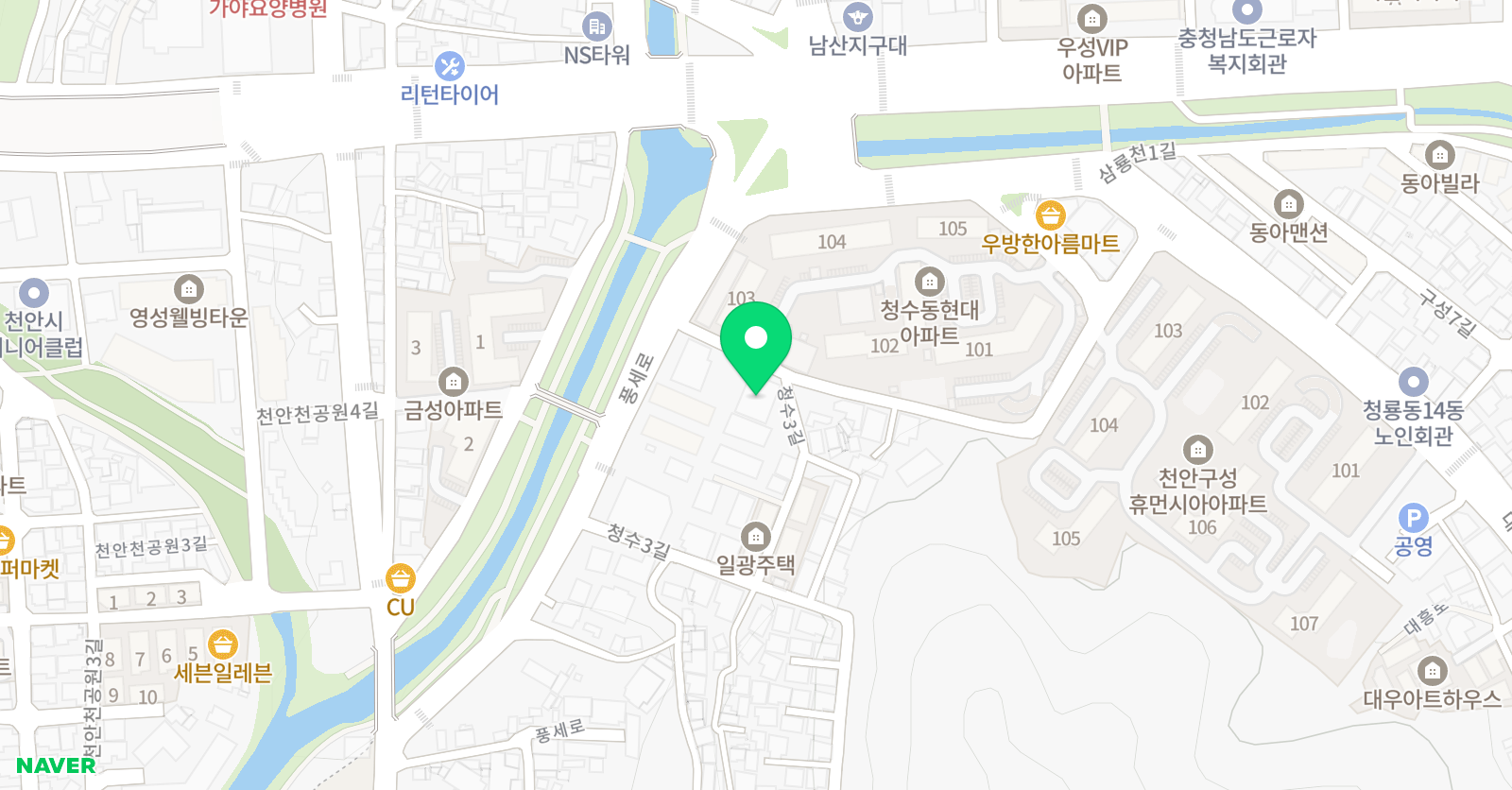 아테네 학원 위치