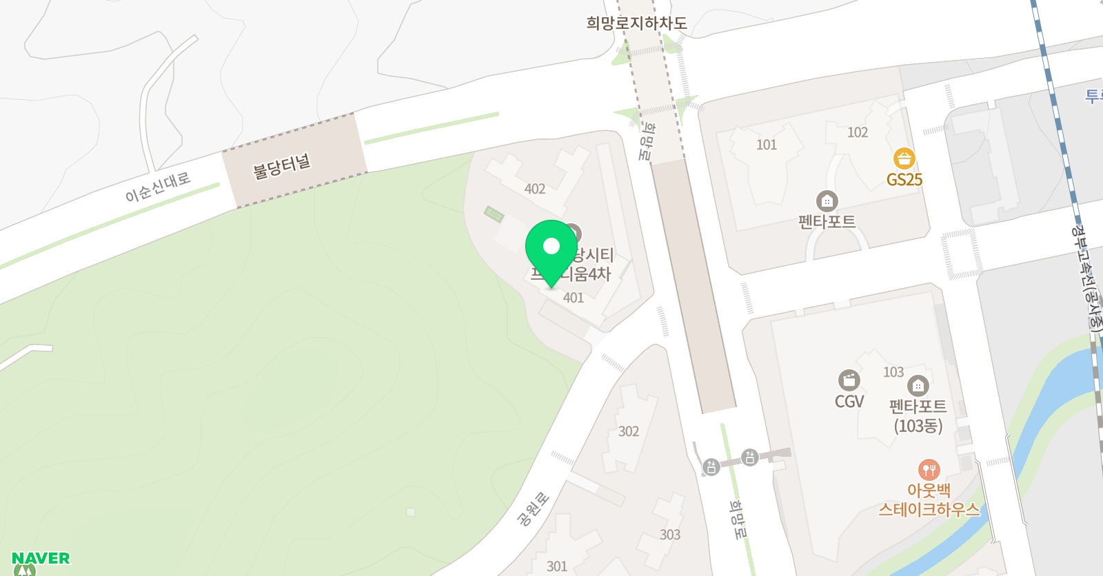 책통클럽 천안시티펜타센터 위치