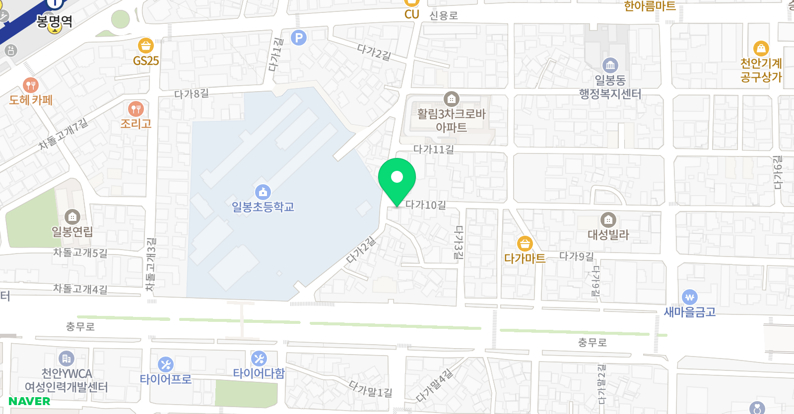 늘사랑 피아노학원 위치