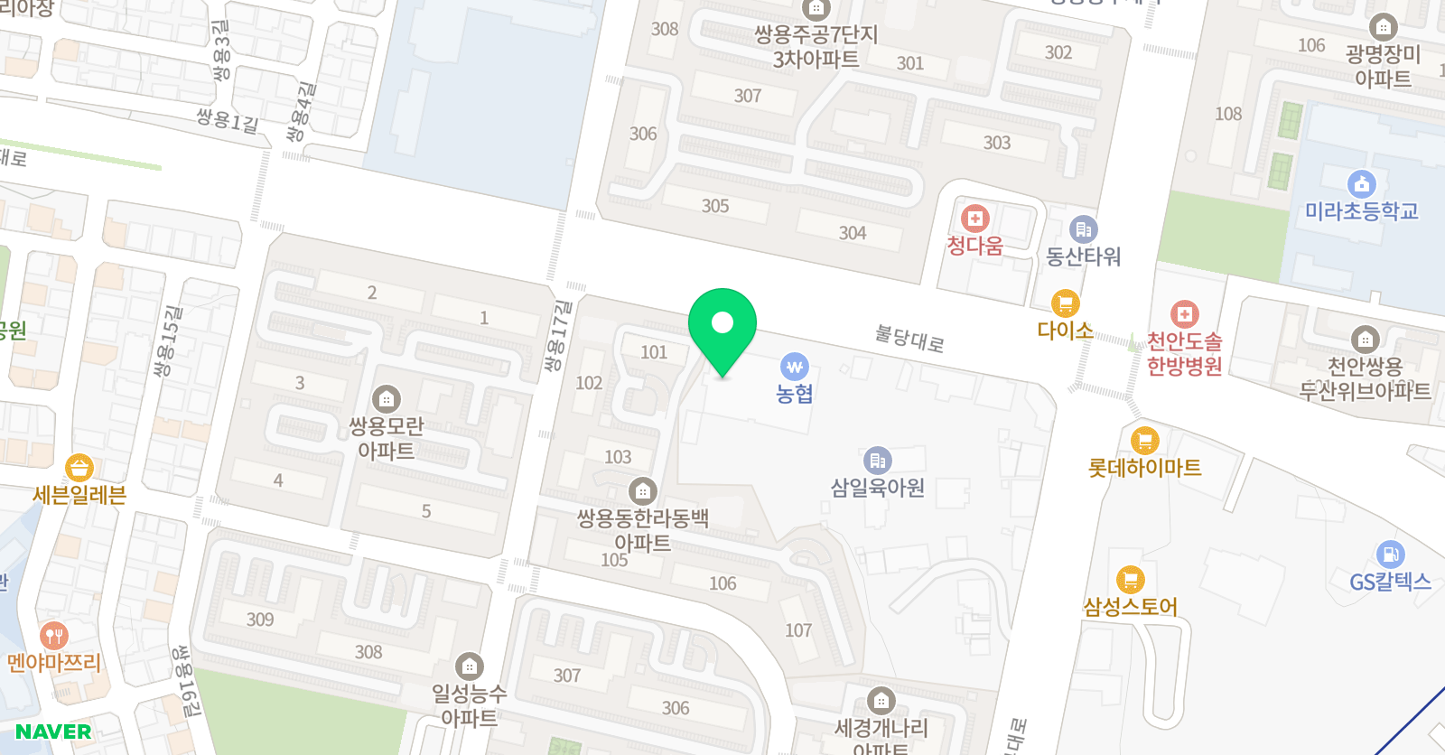 뿌리입시미술학원 위치