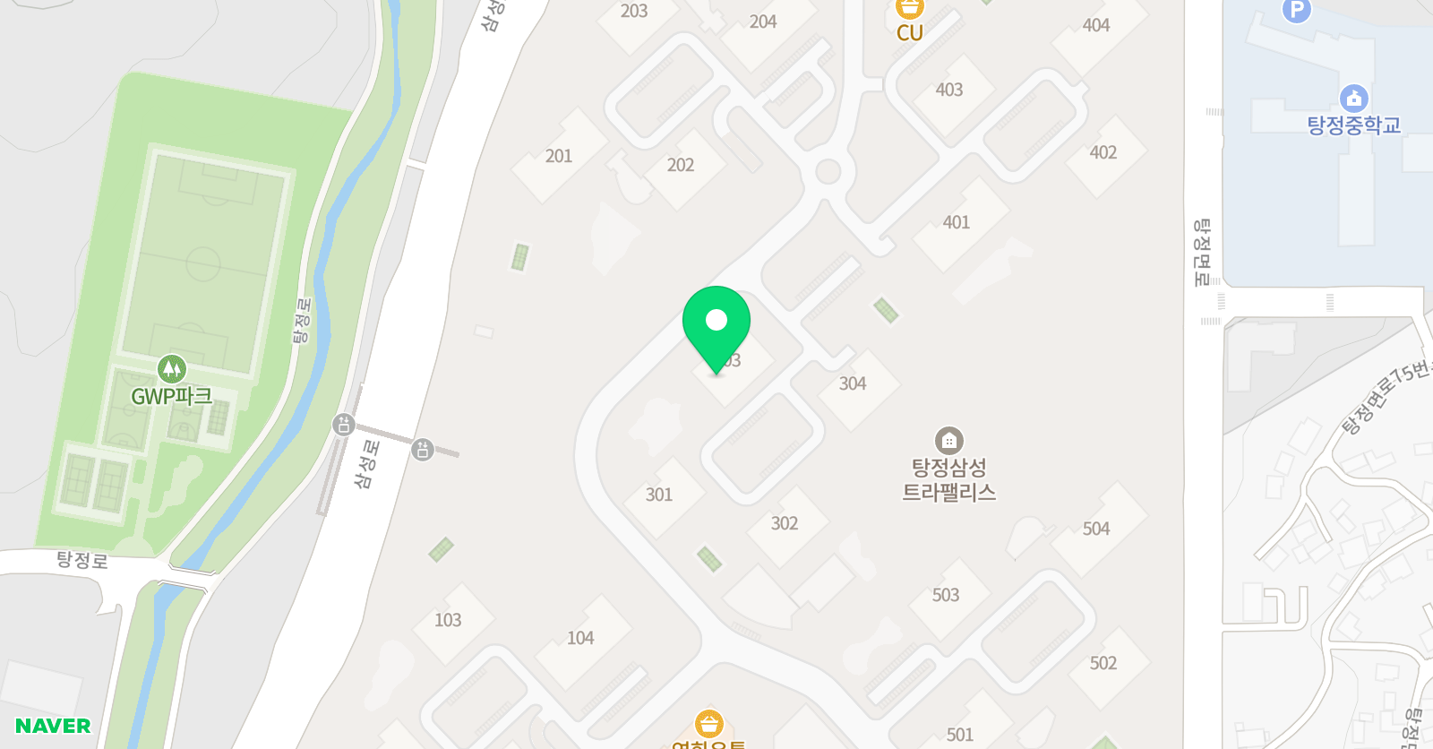 기탄사고력교실 트라팰리스3클점 위치
