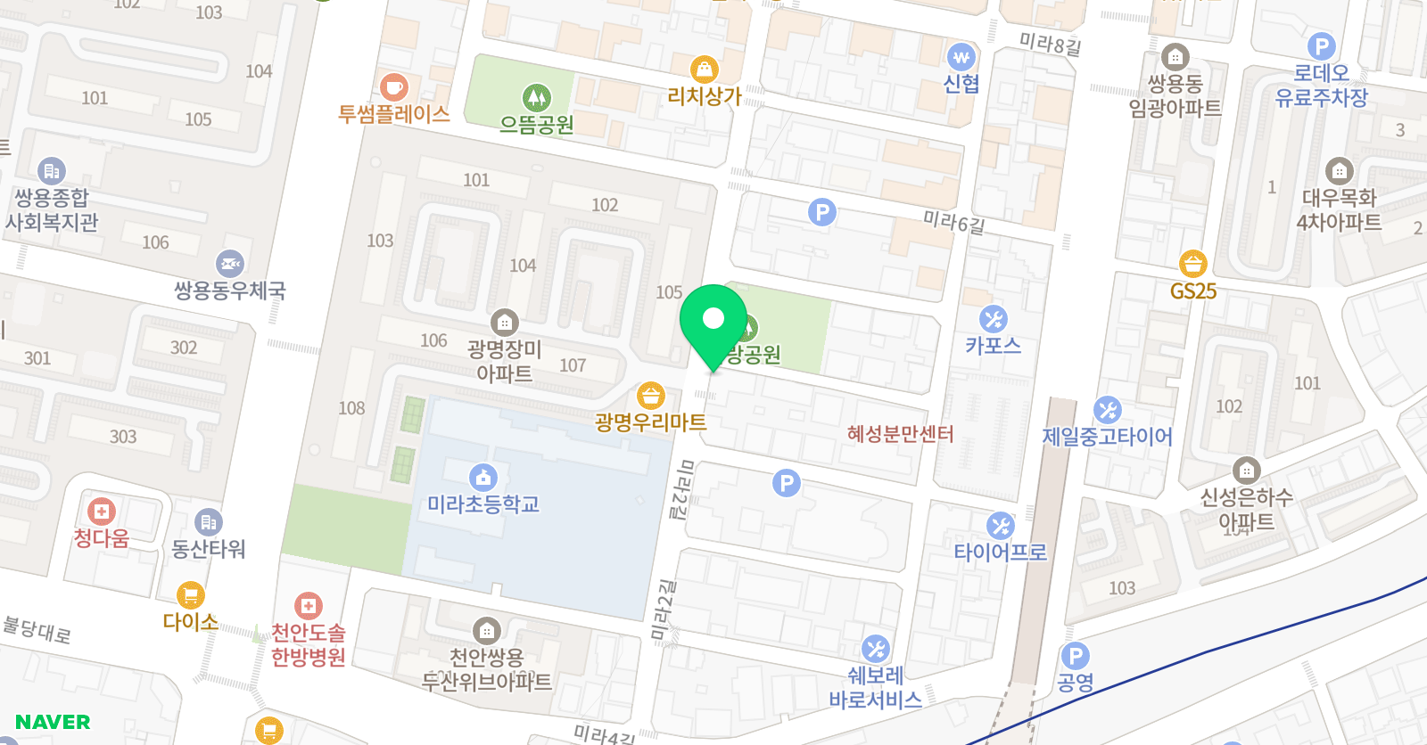 경희 뮤직 피아노학원 위치