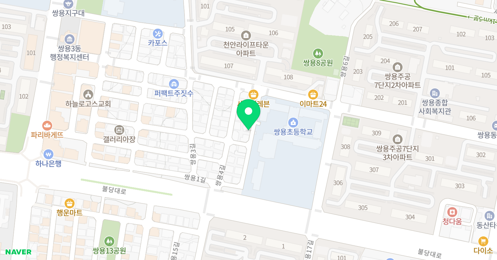그리다꿈미술교습소 위치