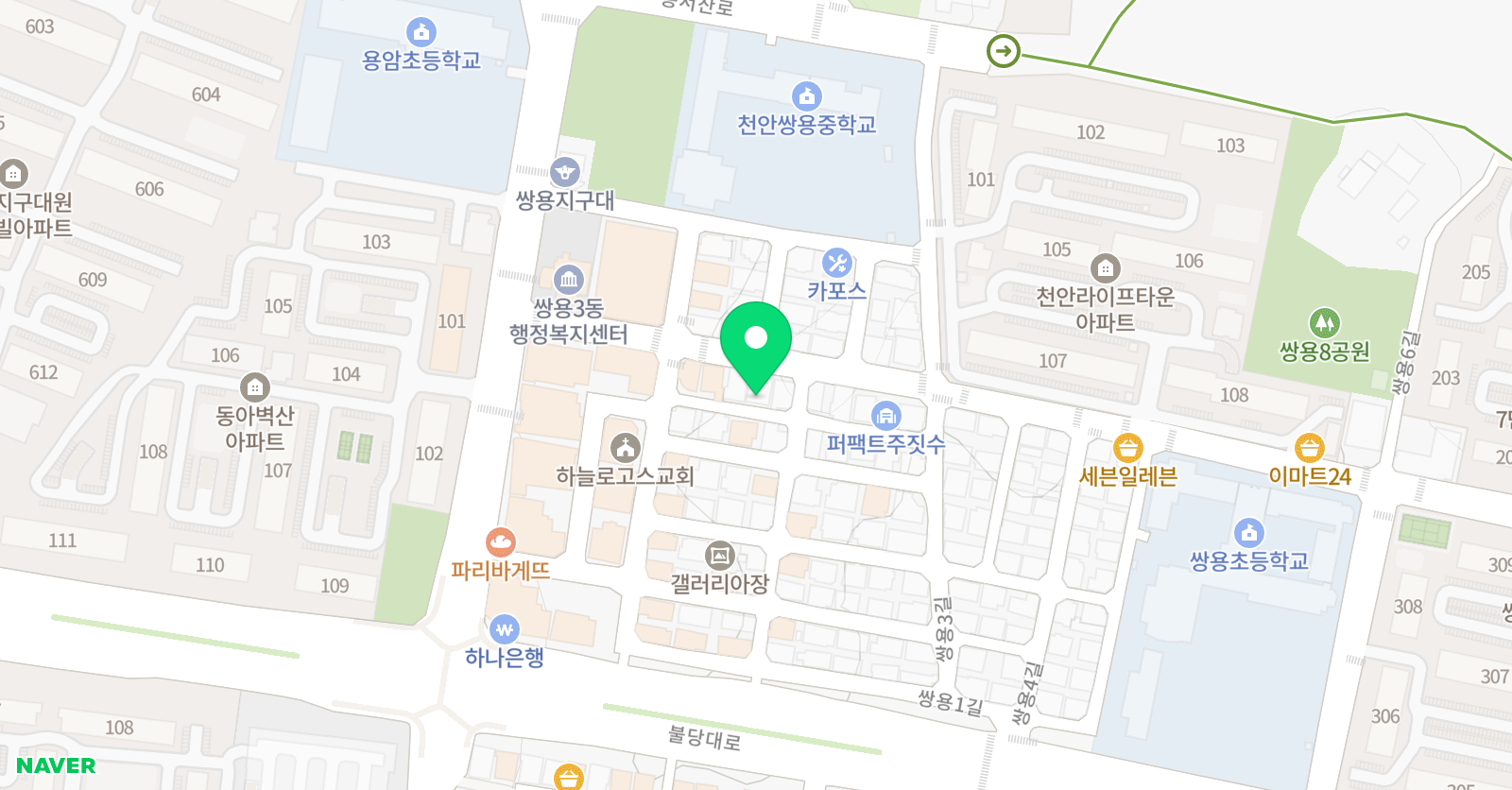 슈밸리 댄스학원 위치