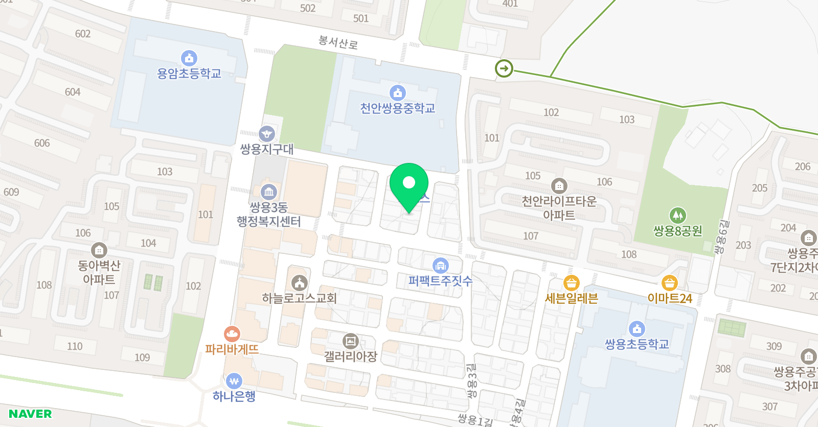 IPL학습센터학원 위치