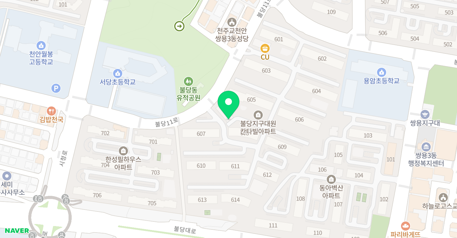 헤이데이 미술학원 위치