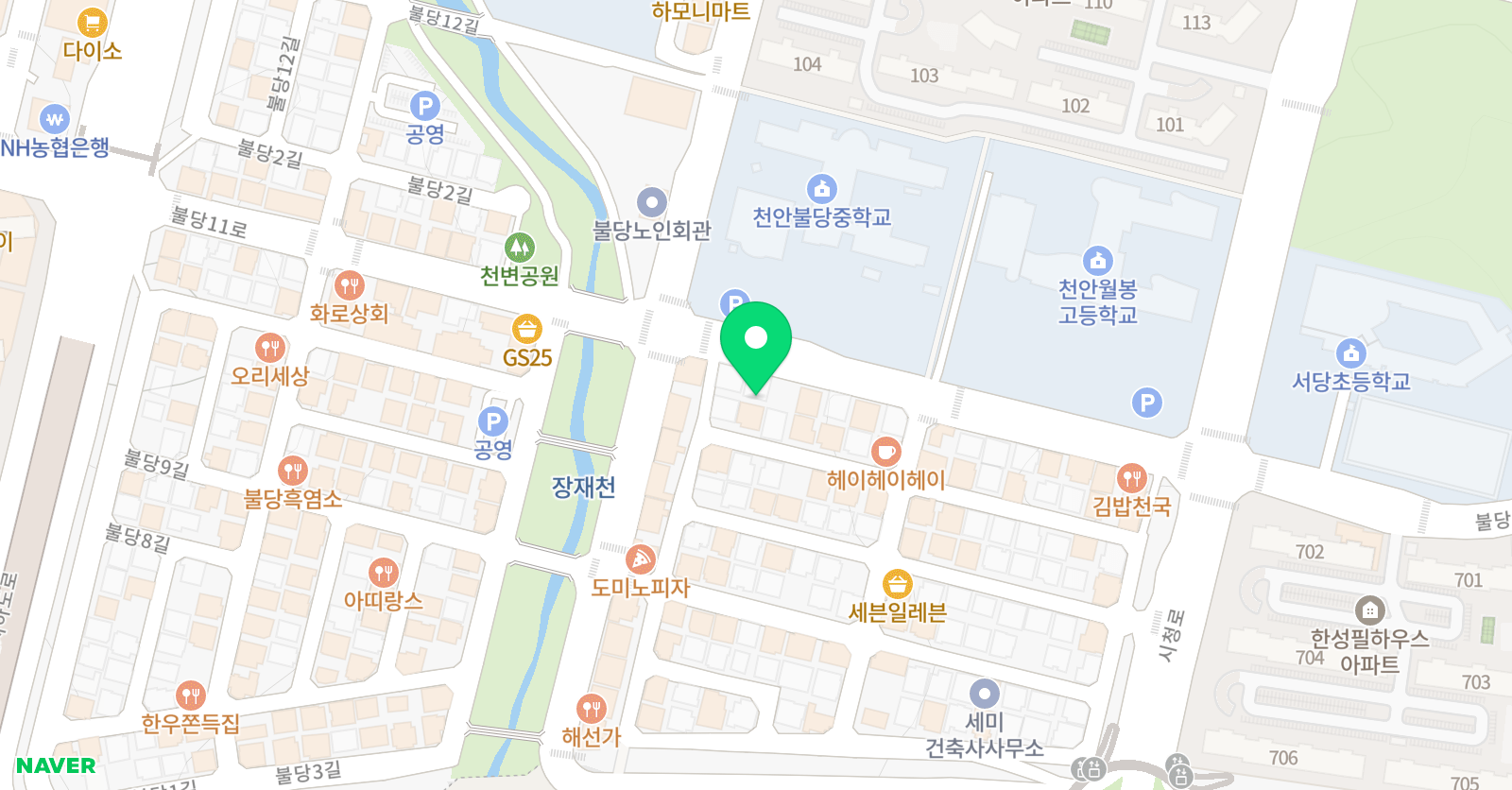 클나무 바이올린첼로 위치