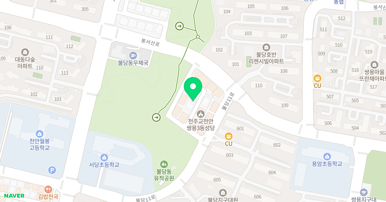 두손 미술학원 위치