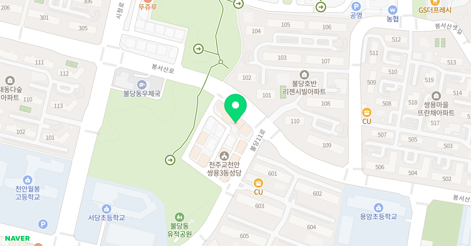강성 체육관 본관 위치