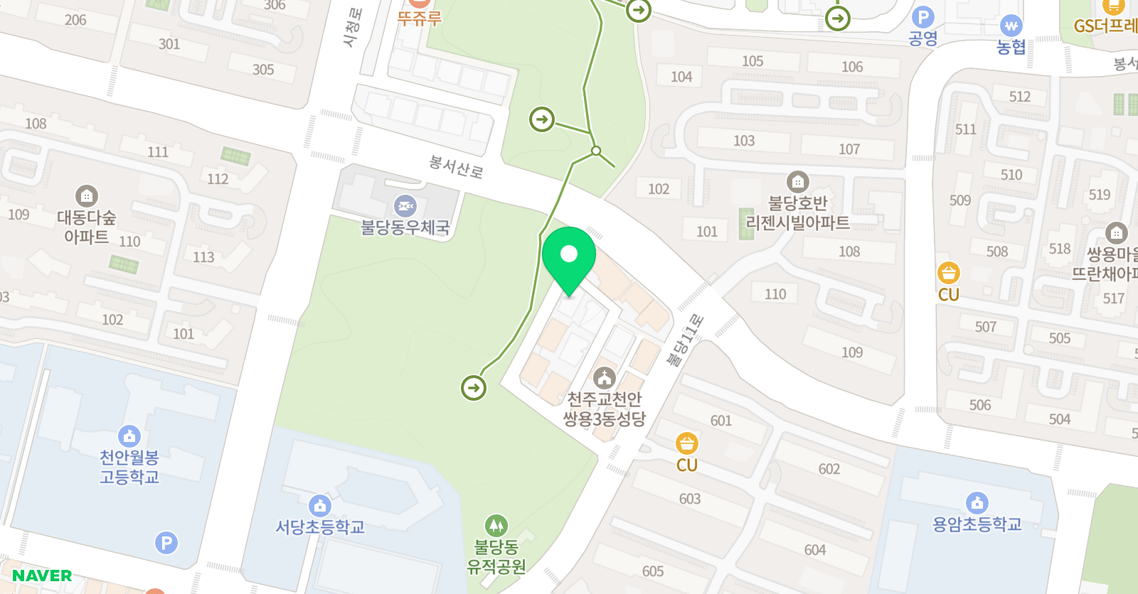 파파티쳐코칭 영어학원 위치