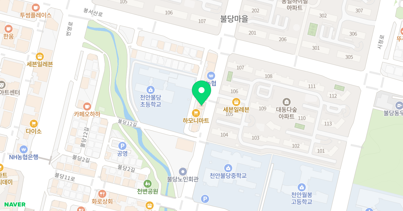 초 수학 위치