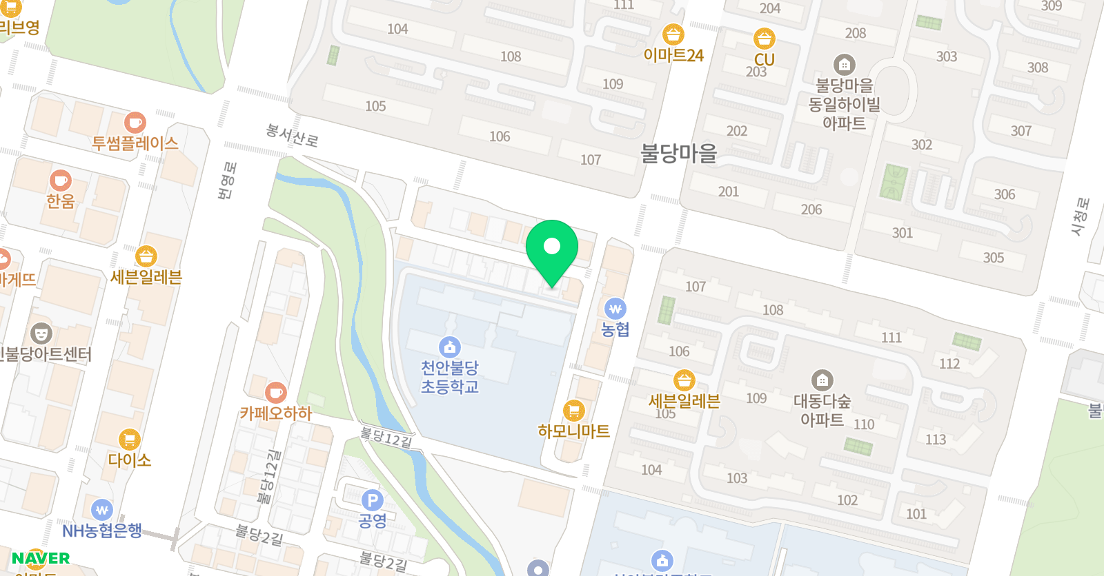스마트해법 영어 스마트해법 수학 행복한불당초교점 위치