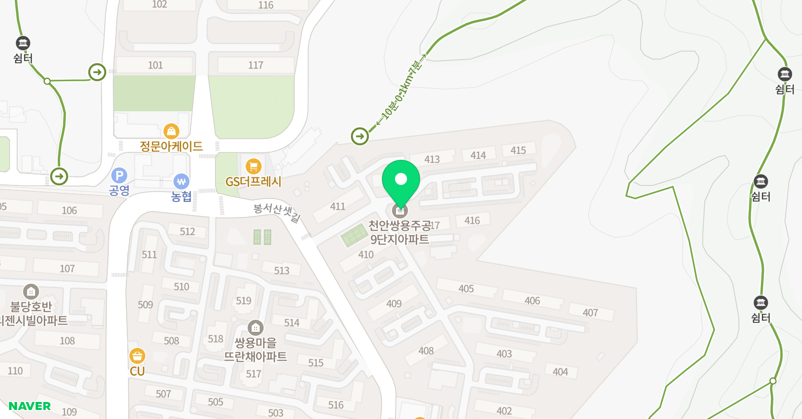 스마트해법 영어 우리교실점 위치