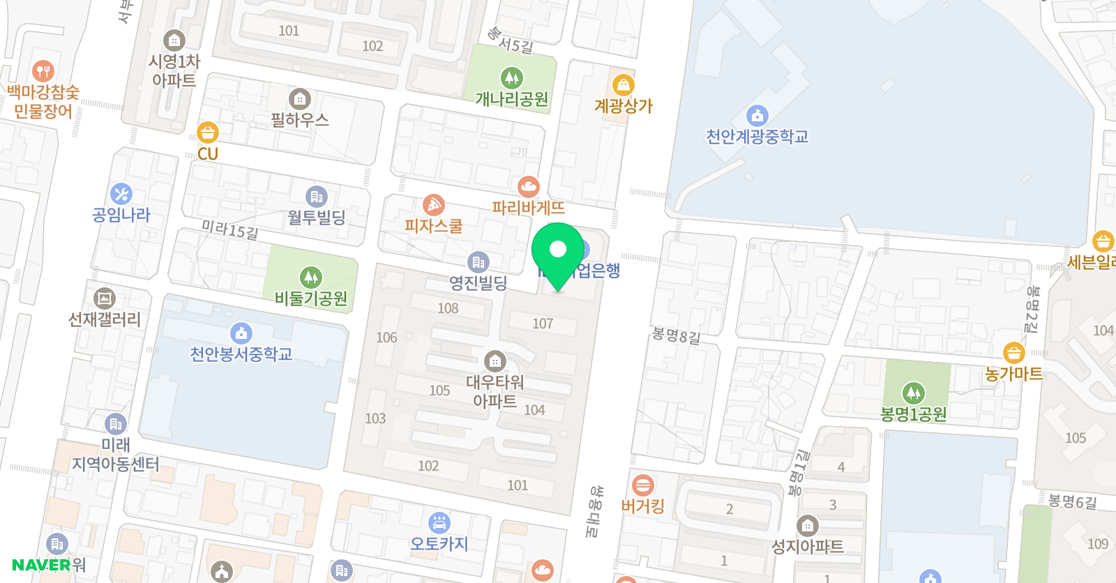 케이짐 킥복싱 학원 위치