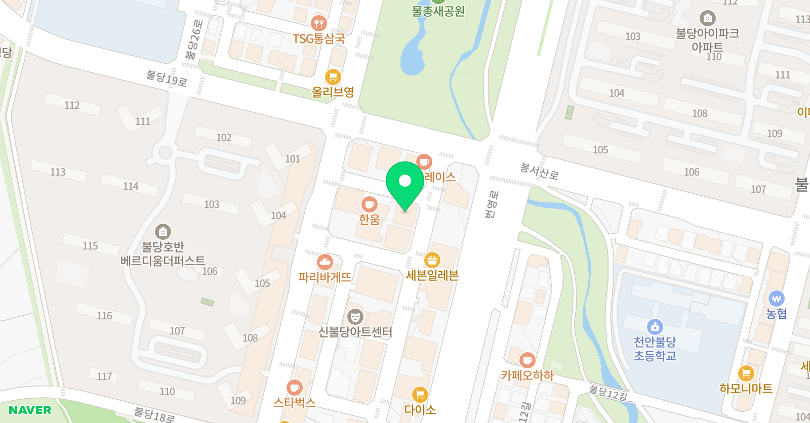디바샵 댄스학원 위치