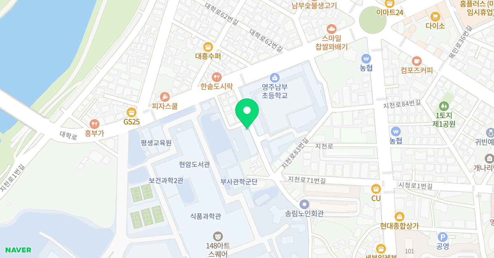 동양 태권도체육관 위치