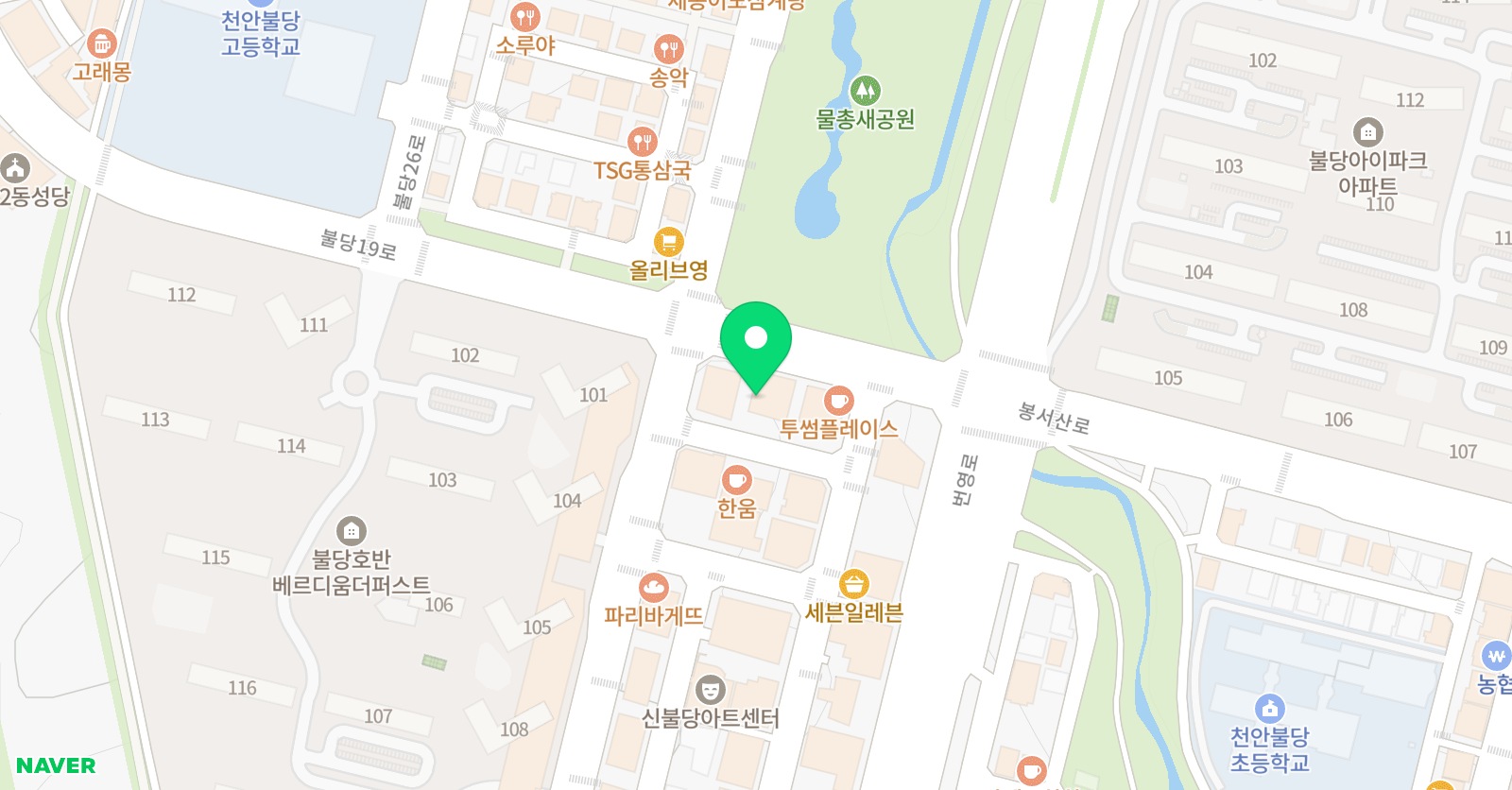 조이드 발레학원 위치