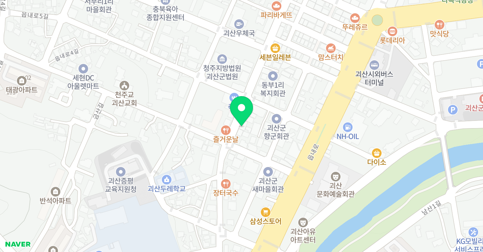 화랑 태권도 체육관 위치