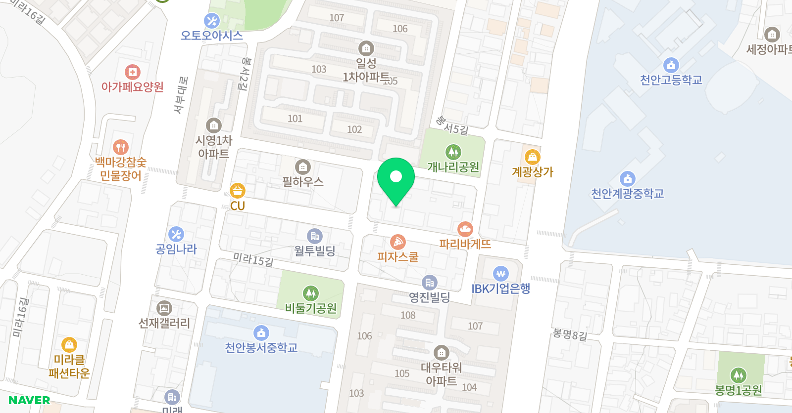 윤영입시 학원 위치