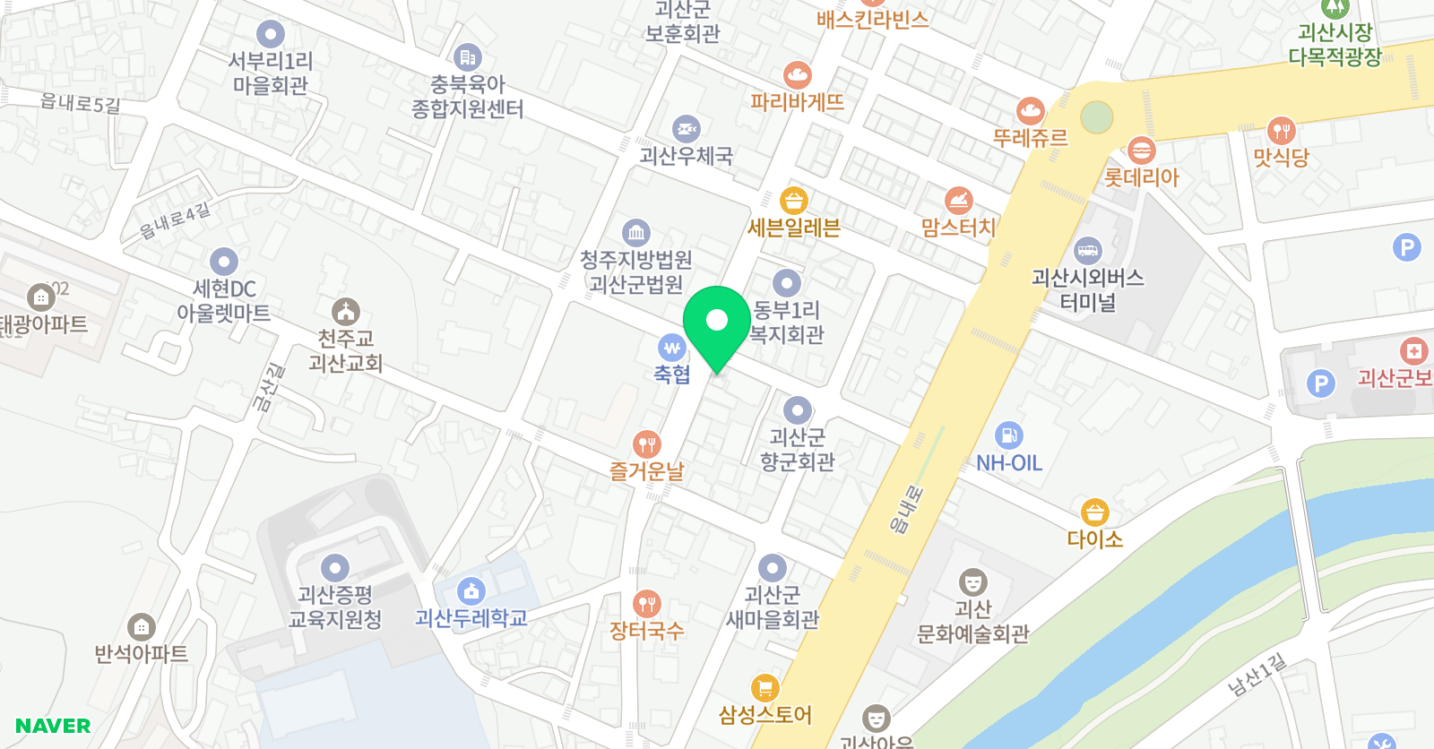 상하 영어 위치