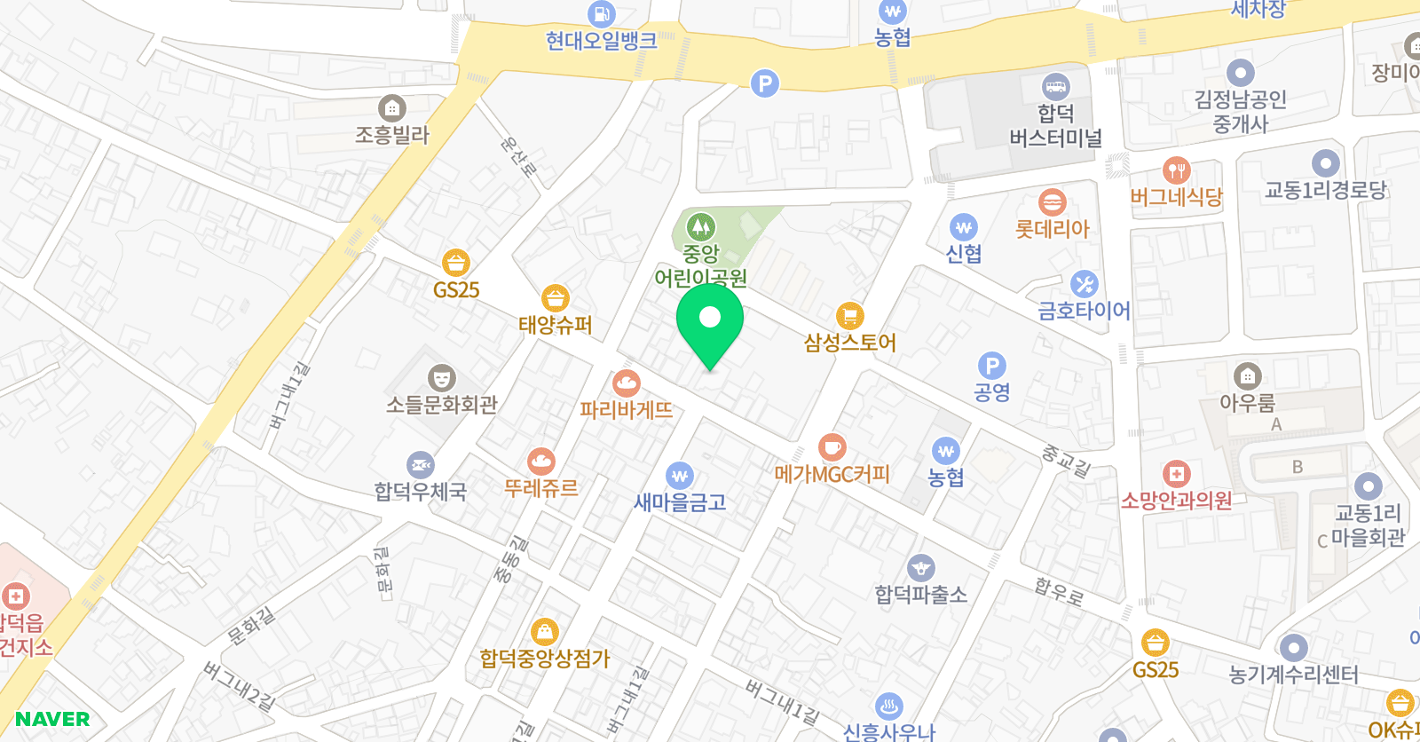 삼성영어 합덕교실 위치