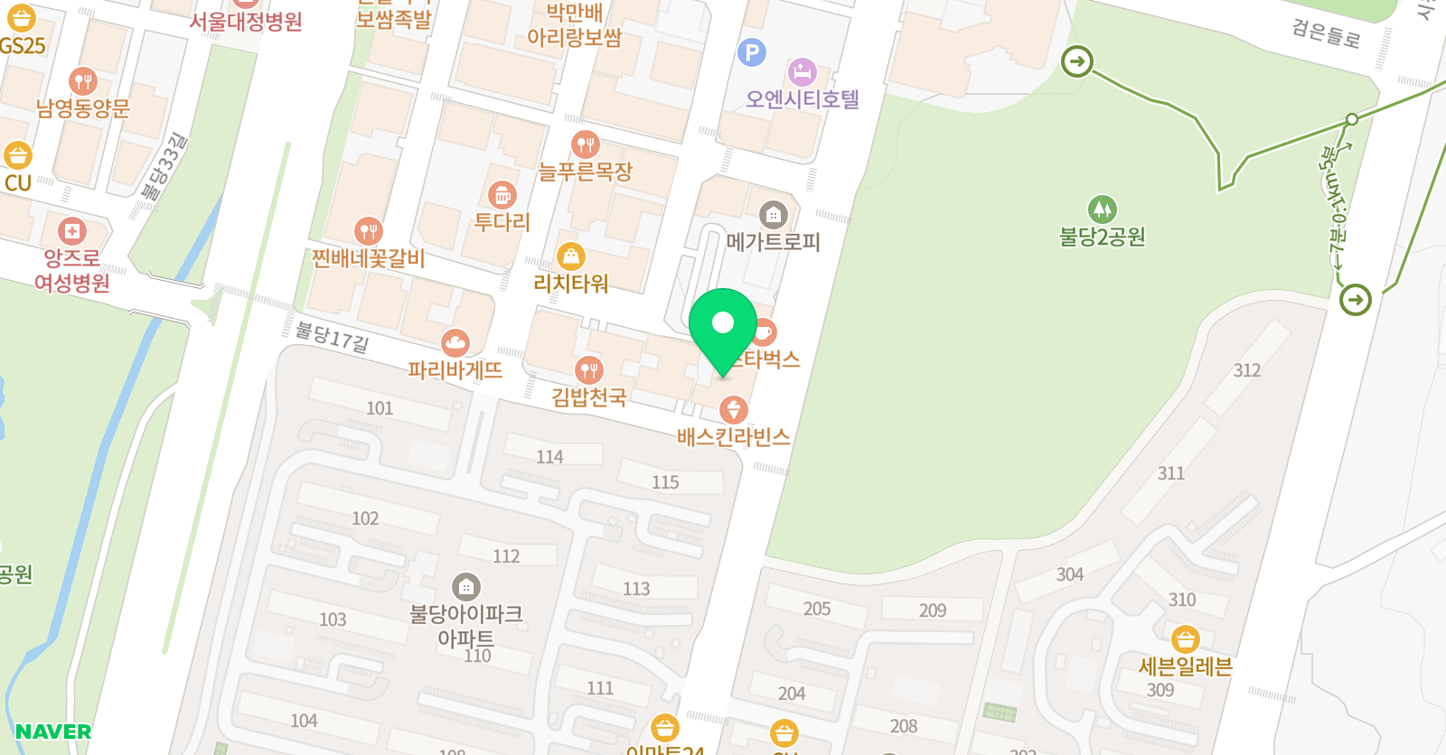 월든 어학원 위치