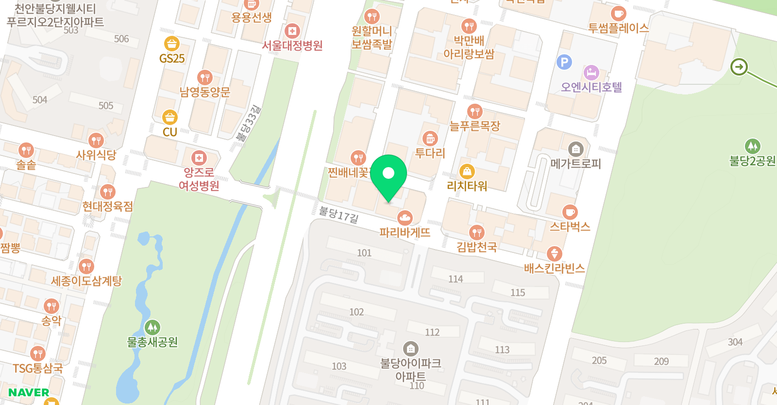 유클라이드 어학원 위치