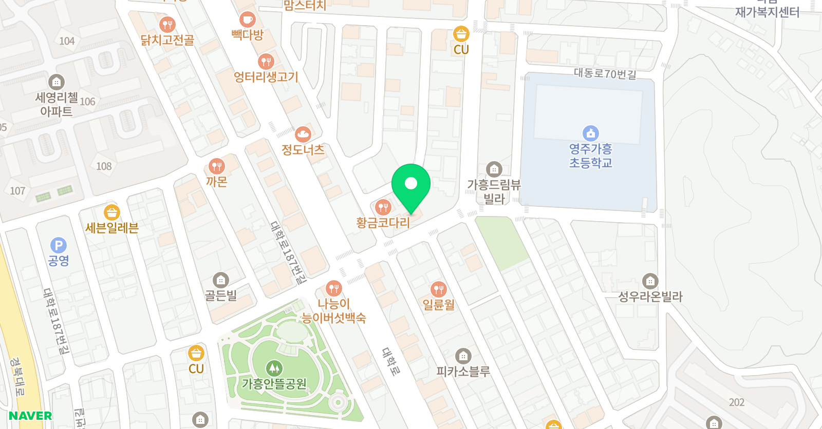 위티 영수전문학원 위치